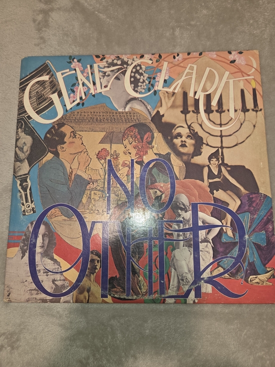 Other - Vintage Gene Clark "No Other" 1974 Elektra Vinyl Album With Poster